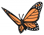 monarch butterfly icon